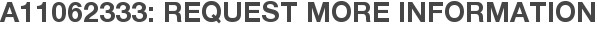 A11062333: Request More Information