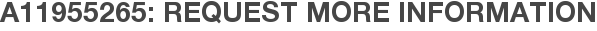 A11955265: Request More Information